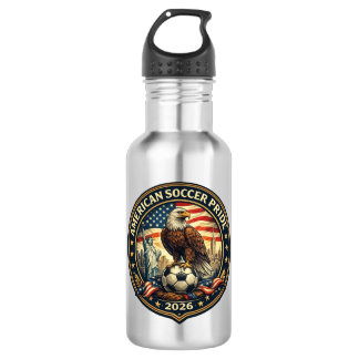 Botella de agua para deportes Eagle de orgullo del