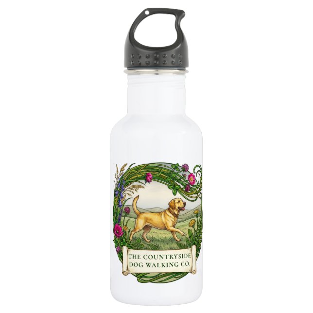 Botella de agua para entrenamiento de caminata de  (Anverso)