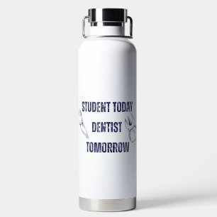 Botella de agua para estudiante hoy dentista mañan
