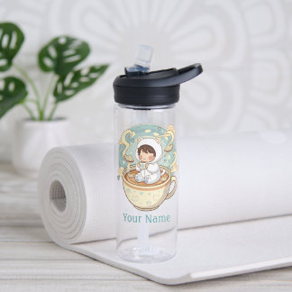 Botella de agua para gato personalizada para estud