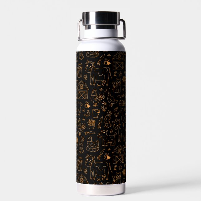 botella de agua para gimnasio (Atrás)
