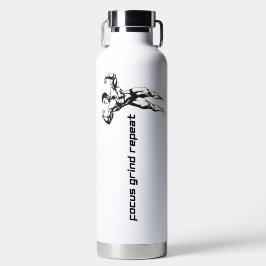 Botella de Agua para Gimnasio Focus Grind Repeat
