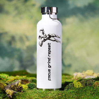 Botella de Agua para Gimnasio Focus Grind Repeat