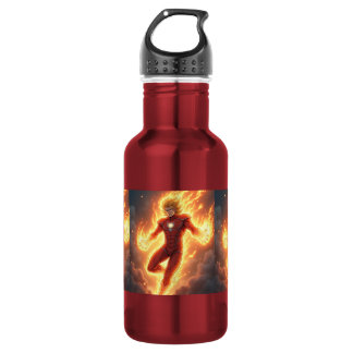 Botella de agua para héroe de anime