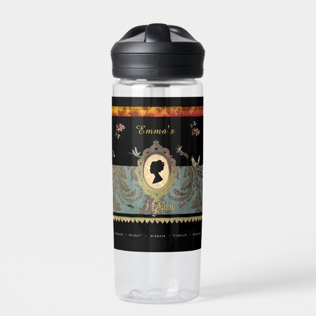 Botella de agua para jardín Rococó (Delante)