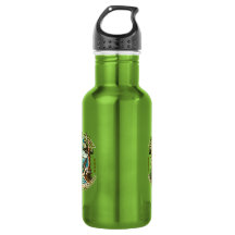 Botella de agua para la salud mental Refugio en ha