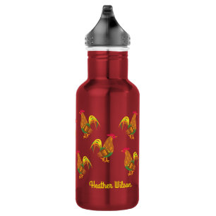 Botella de agua para niños con nombre