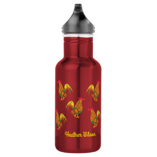 Botella de agua para niños con nombre