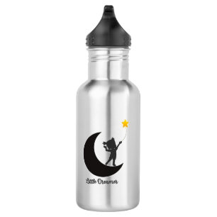 Botella de agua para niños Luna y Estrella Soñador