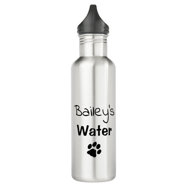Botella de agua para perros - Foto personalizada p (Izquierda)