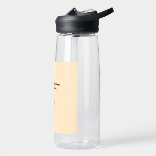 Botella de agua para regalo a maestros (Izquierdo)