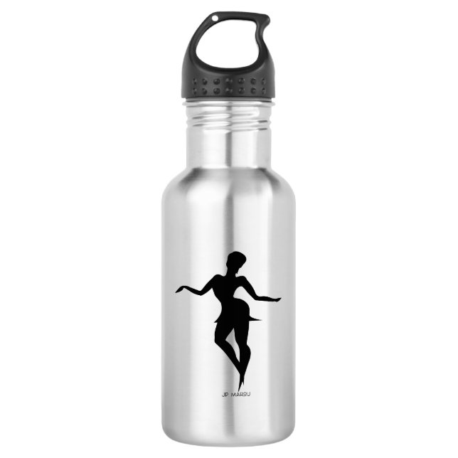 Botella de agua para ropa activa JP MAROU 18oz | D (Anverso)