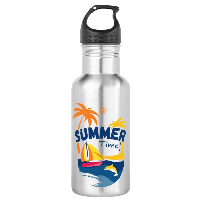 Botella de agua para verano (Anverso)