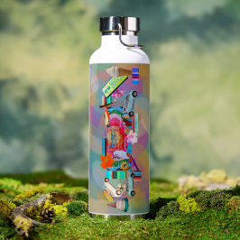 Botella de agua para verano