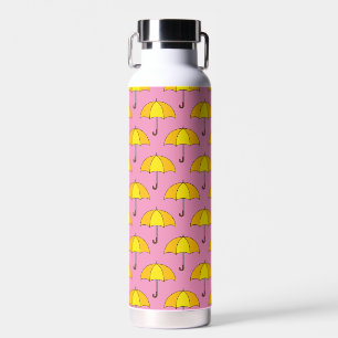 Botella De Agua Paraguas Amarillo
