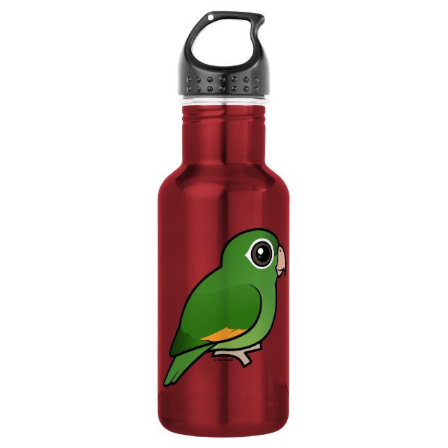 Botella De Agua Parakeet De oro-con alas (Anverso)