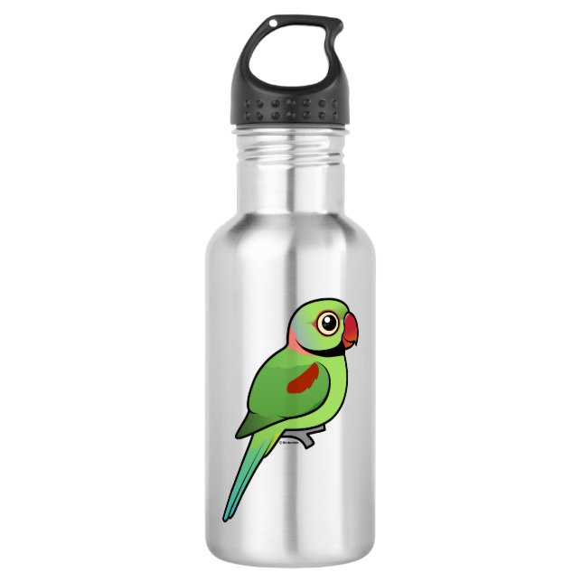 Botella De Agua Parakeet del Alexandrine (Anverso)