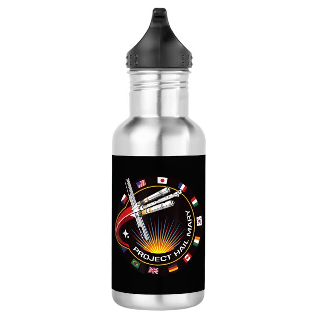 Botella De Agua Parche de misión espacial (Derecha)