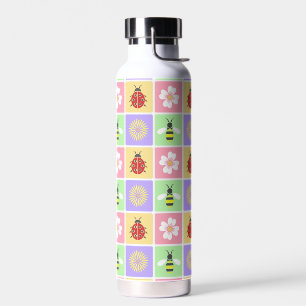 Botella De Agua Parches de primavera