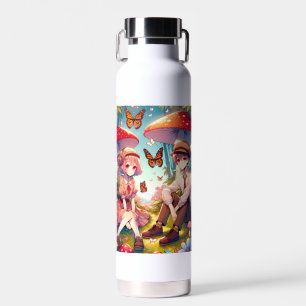 Botella De Agua Pareja romántica romántica personalizada