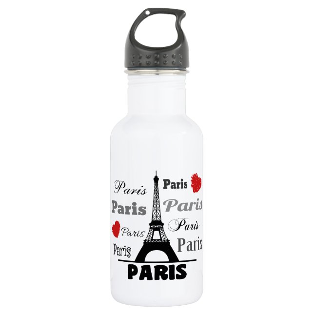 Botella De Agua París (Anverso)