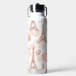 Botella De Agua Parisian Romance Valentine