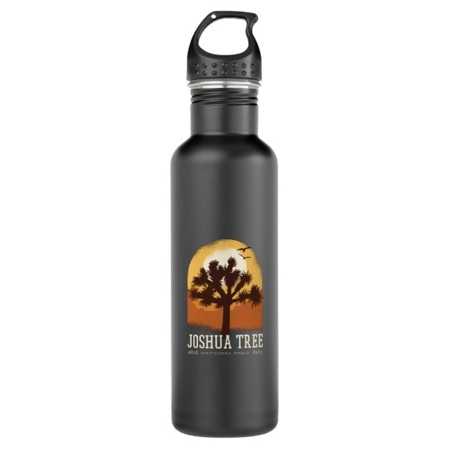 Botella De Agua Parque de árboles de Joshua (Anverso)