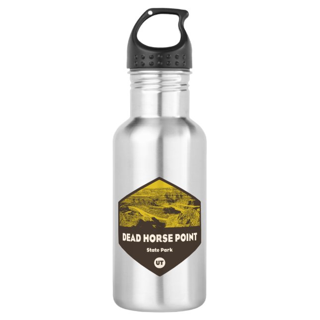 Botella De Agua Parque Estatal Dead Horse Point Utah (Anverso)