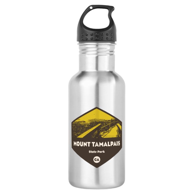 Botella De Agua Parque Estatal Monte Tamalpais California (Anverso)