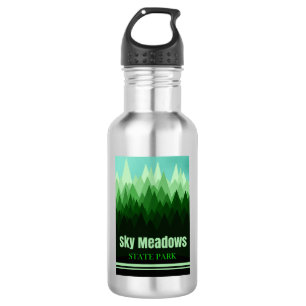 Botella De Agua Parque Estatal Sky Meadows Virginia Forest
