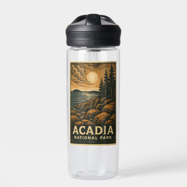Botella De Agua Parque nacional Acadia Ceramic Mug (Delante)