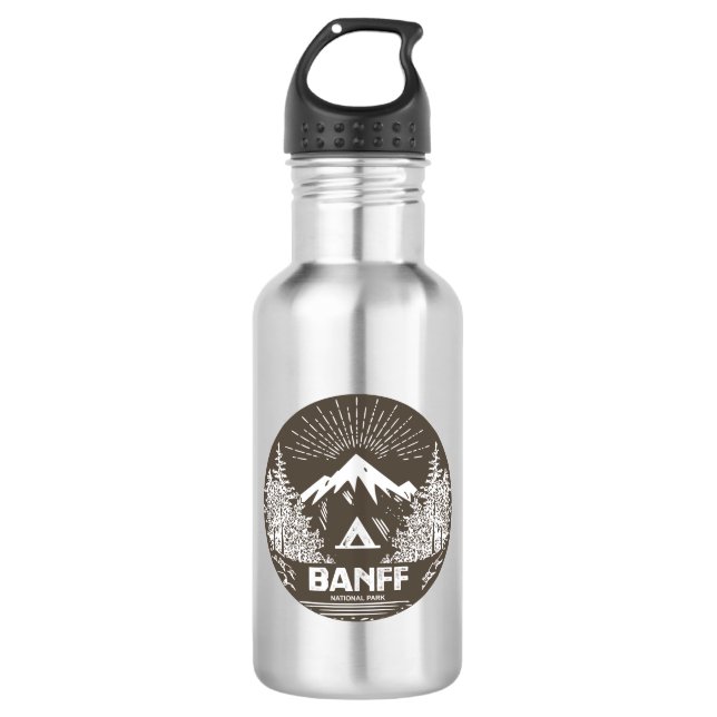 Botella De Agua Parque nacional Banff (Anverso)
