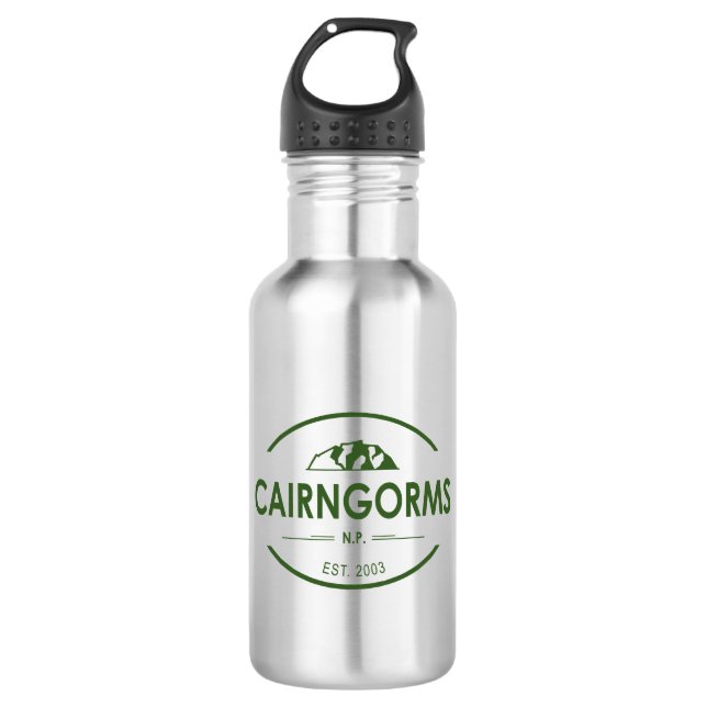 Botella De Agua Parque nacional Cairngorms (Anverso)