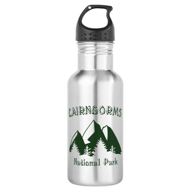 Botella De Agua Parque nacional Cairngorms (Anverso)