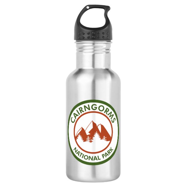 Botella De Agua Parque nacional Cairngorms (Anverso)