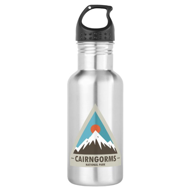 Botella De Agua Parque nacional Cairngorms (Anverso)