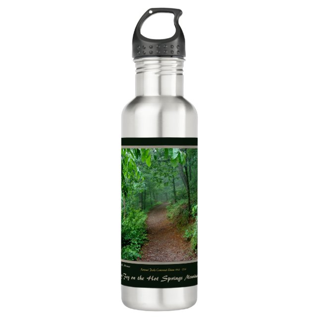 Botella De Agua Parque Nacional Centennial Hot Springs Mt Trail (Anverso)