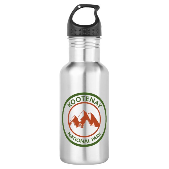 Botella De Agua Parque nacional de Kootenay (Anverso)