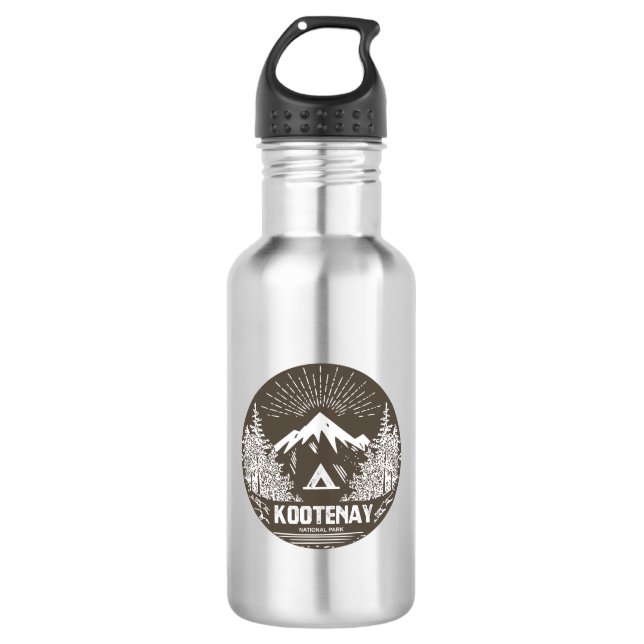 Botella De Agua Parque nacional de Kootenay (Anverso)