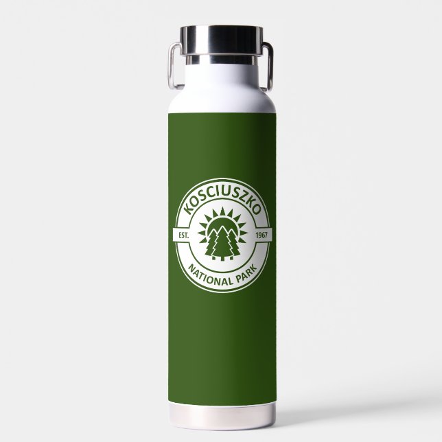 Botella De Agua Parque nacional de Kosciuszko Árboles solares (Delantero)