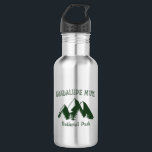 Botella De Agua Parque nacional de las Montañas Guadalupe<br><div class="desc">El Parque Nacional de las Montañas Guadalupe protege el arrecife fósil pérmico más extenso del mundo y tiene los cuatro picos más altos de Texas.</div>