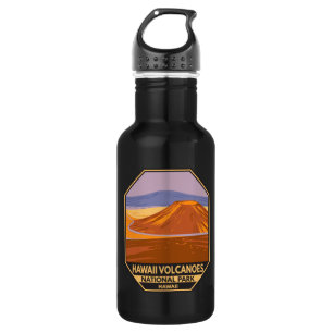 Botella De Agua Parque nacional de los Volcanes de Hawái Mauna Ke