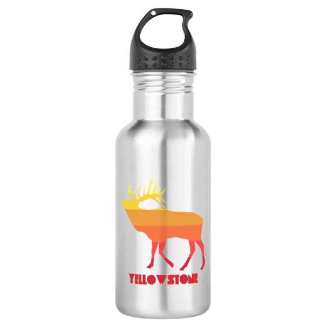 Botella De Agua Parque nacional de Yellowstone (Anverso)