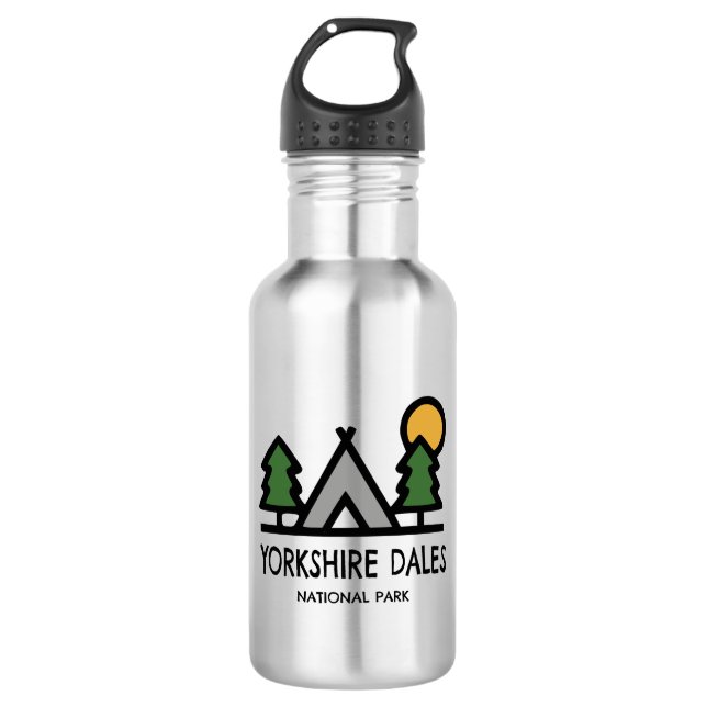 Botella De Agua Parque nacional de Yorkshire Dales (Anverso)