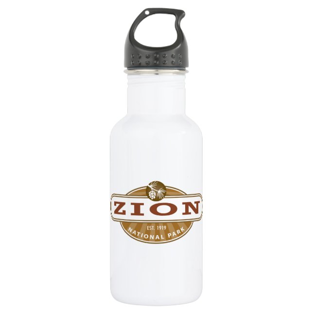 Botella De Agua Parque nacional de Zion (Anverso)