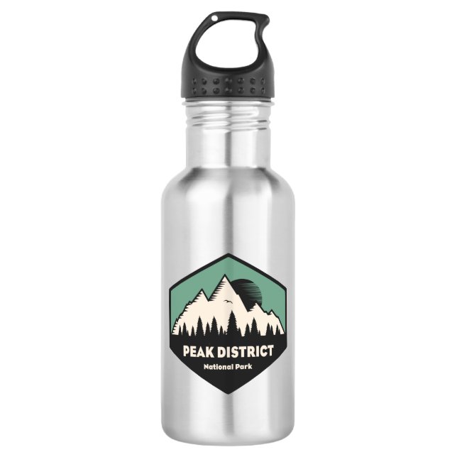 Botella De Agua Parque nacional del distrito de Peak (Anverso)