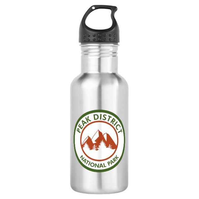 Botella De Agua Parque nacional del distrito de Peak (Anverso)