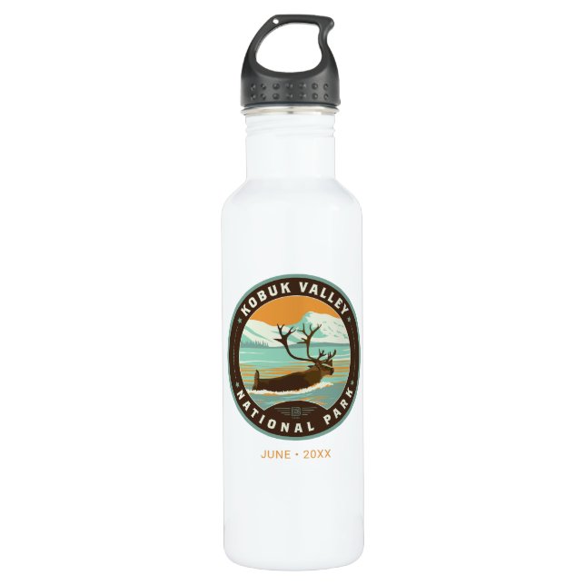 Botella De Agua Parque nacional del Valle de Kobuk (Anverso)