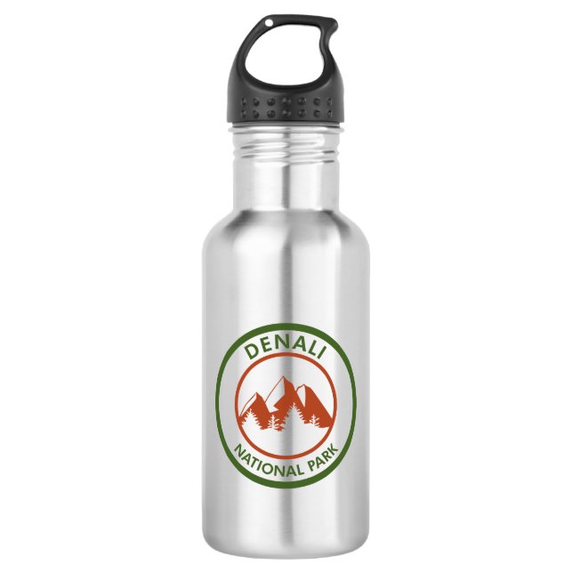 Botella De Agua Parque nacional Denali (Anverso)