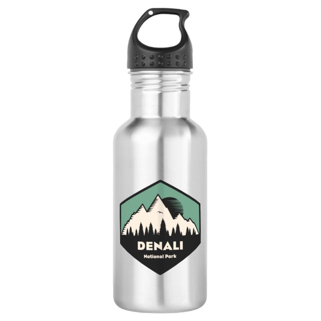 Botella De Agua Parque nacional Denali (Anverso)